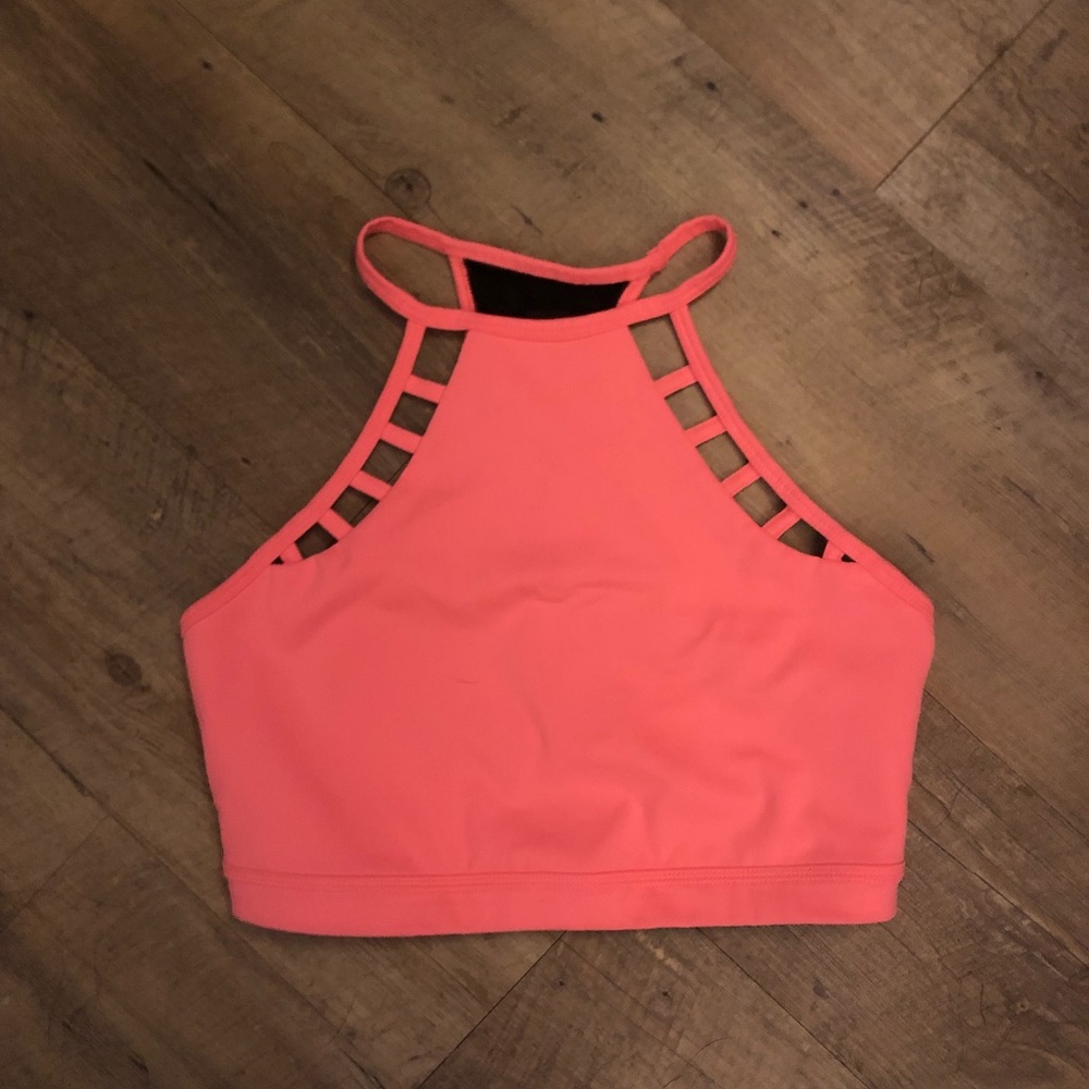Crop top sports bra